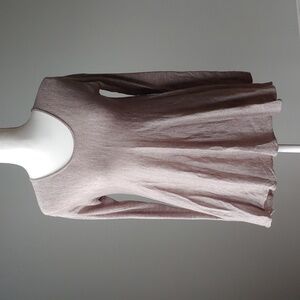 NWT Chelsea & Violet | Silver Gray Knut Swing Top
